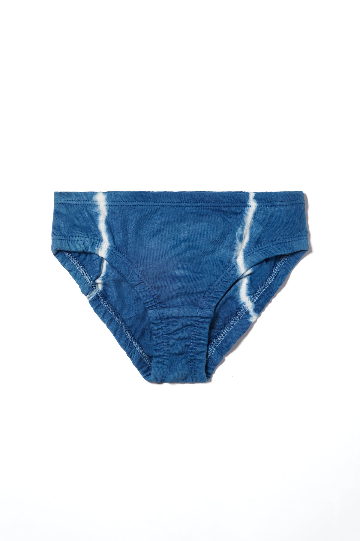 Girls Organic Cotton Hipster Underwear | Kid Panties | Naturally Dyed |  Indigo | Chemical-free & Spandex-free