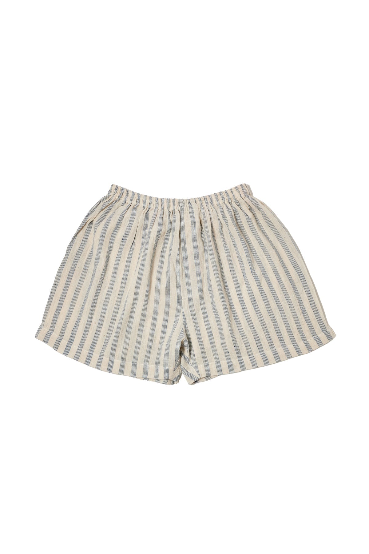 100% Organic Cotton Natural-dyed Handloom Boxers for Women's | Blue Stripes