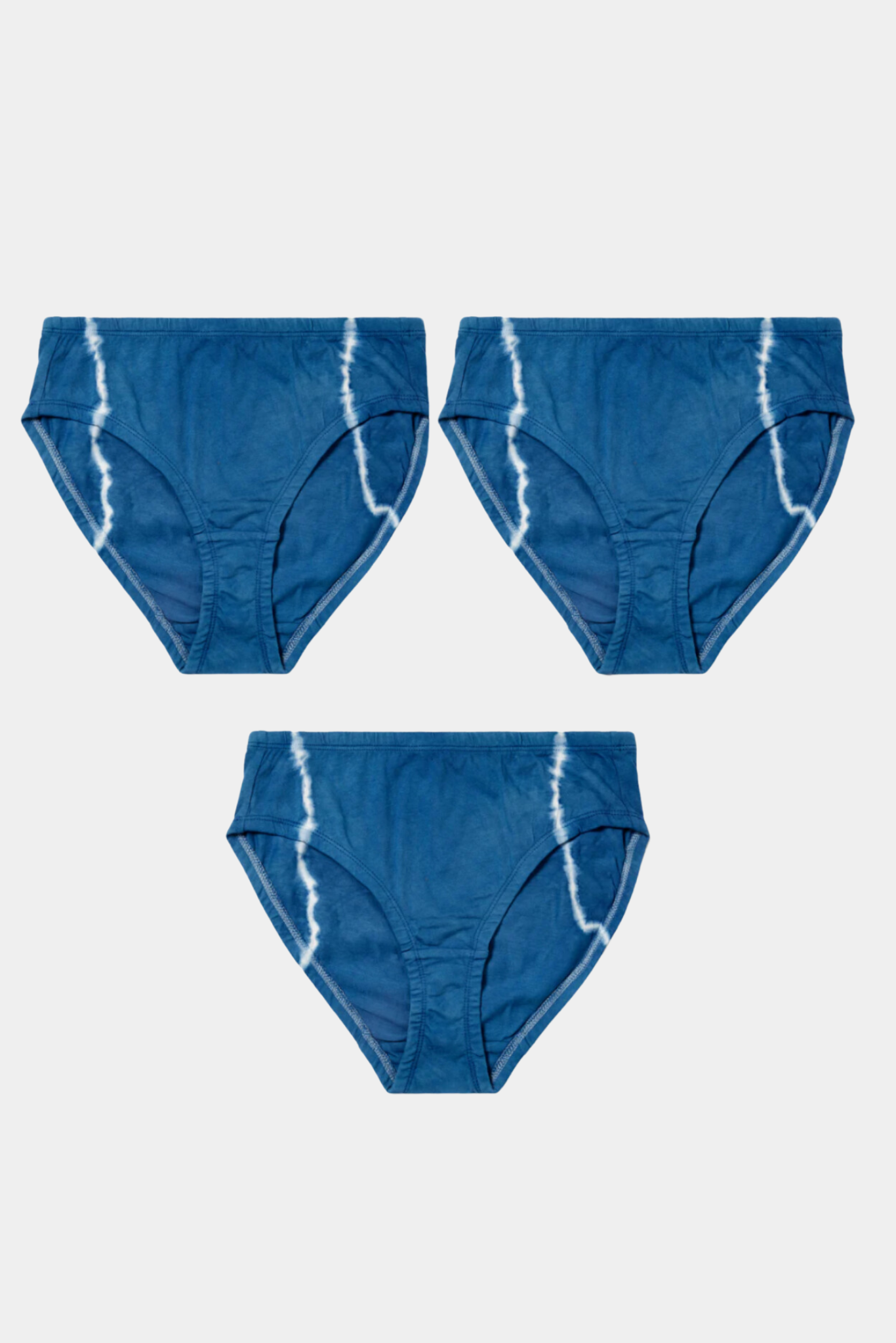 100% Organic Cotton Women's Underwear | Women's Panties | Hipster - Raindrops | Pack of 3