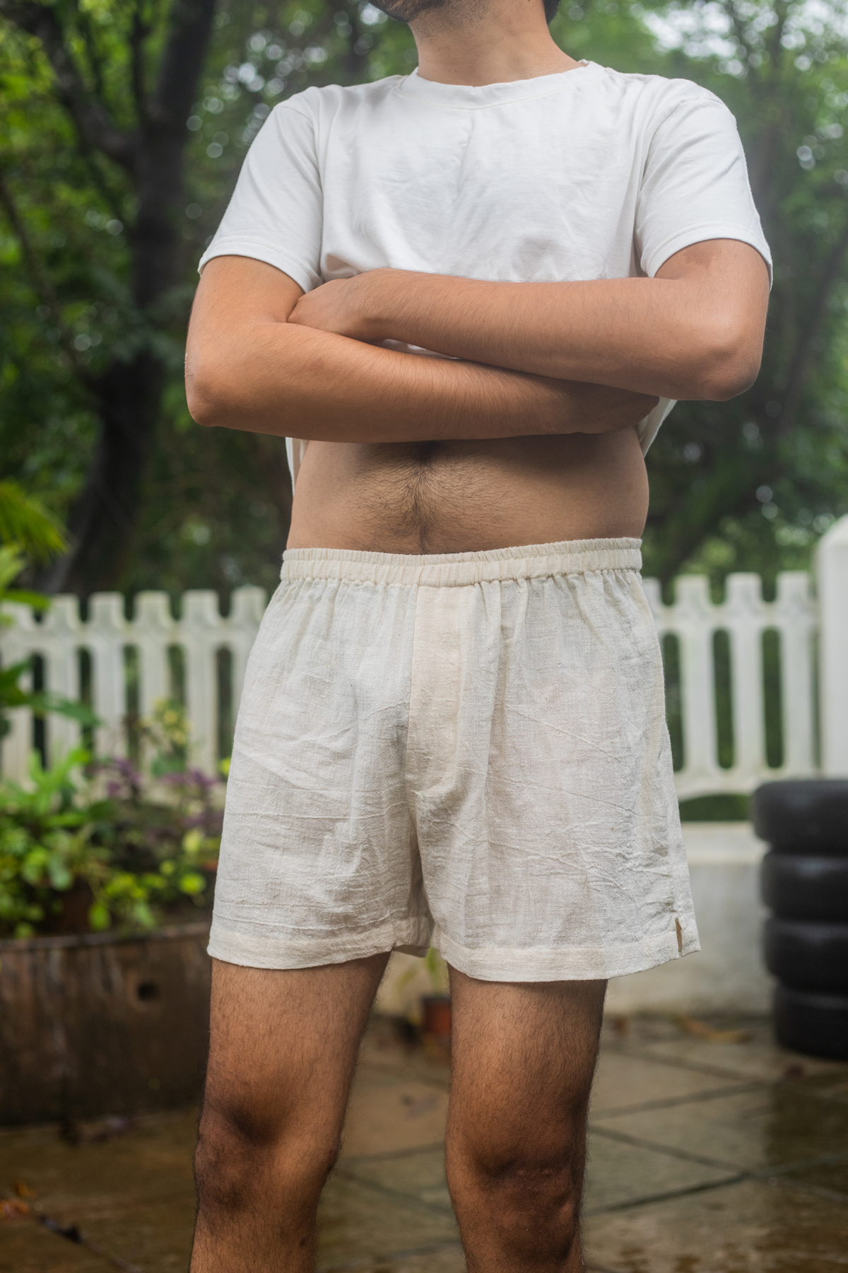 Men's 100% Organic Cotton Handloom Boxer | Kora