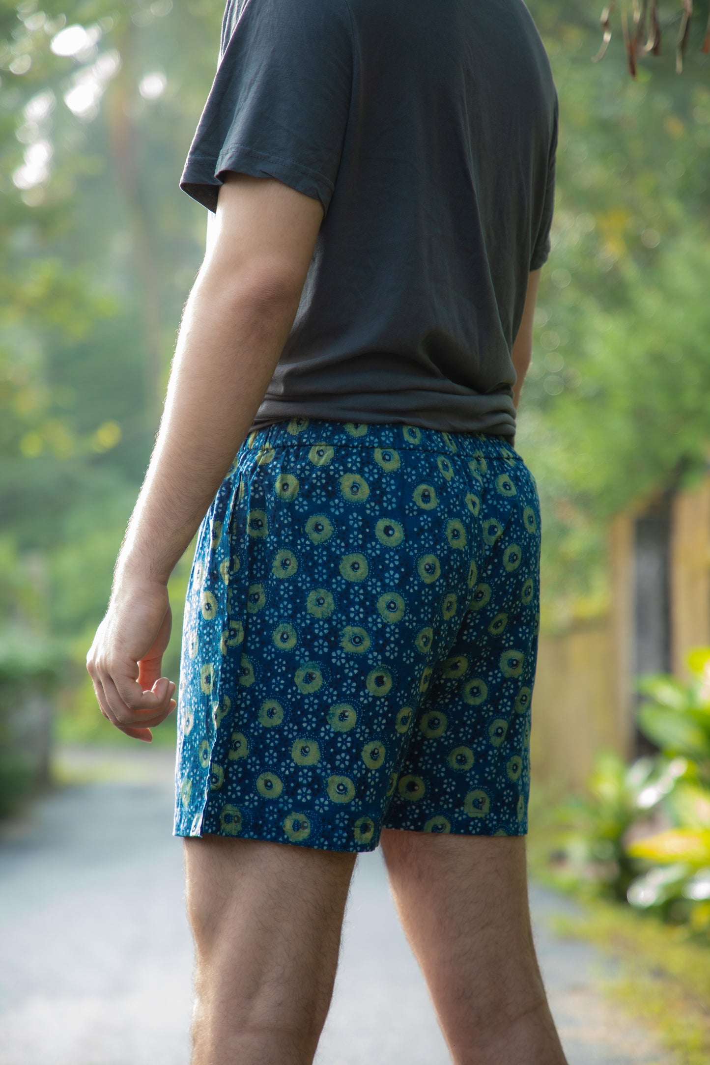 Unisex Hand Block-printed Natural-dyed Boxers for Comfort Wear | For All Genders