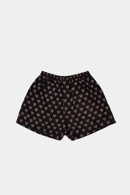 Boy's 100% Organic Cotton Boxers  | Block-printed Natural-dyed  | Mix Prints And Colors