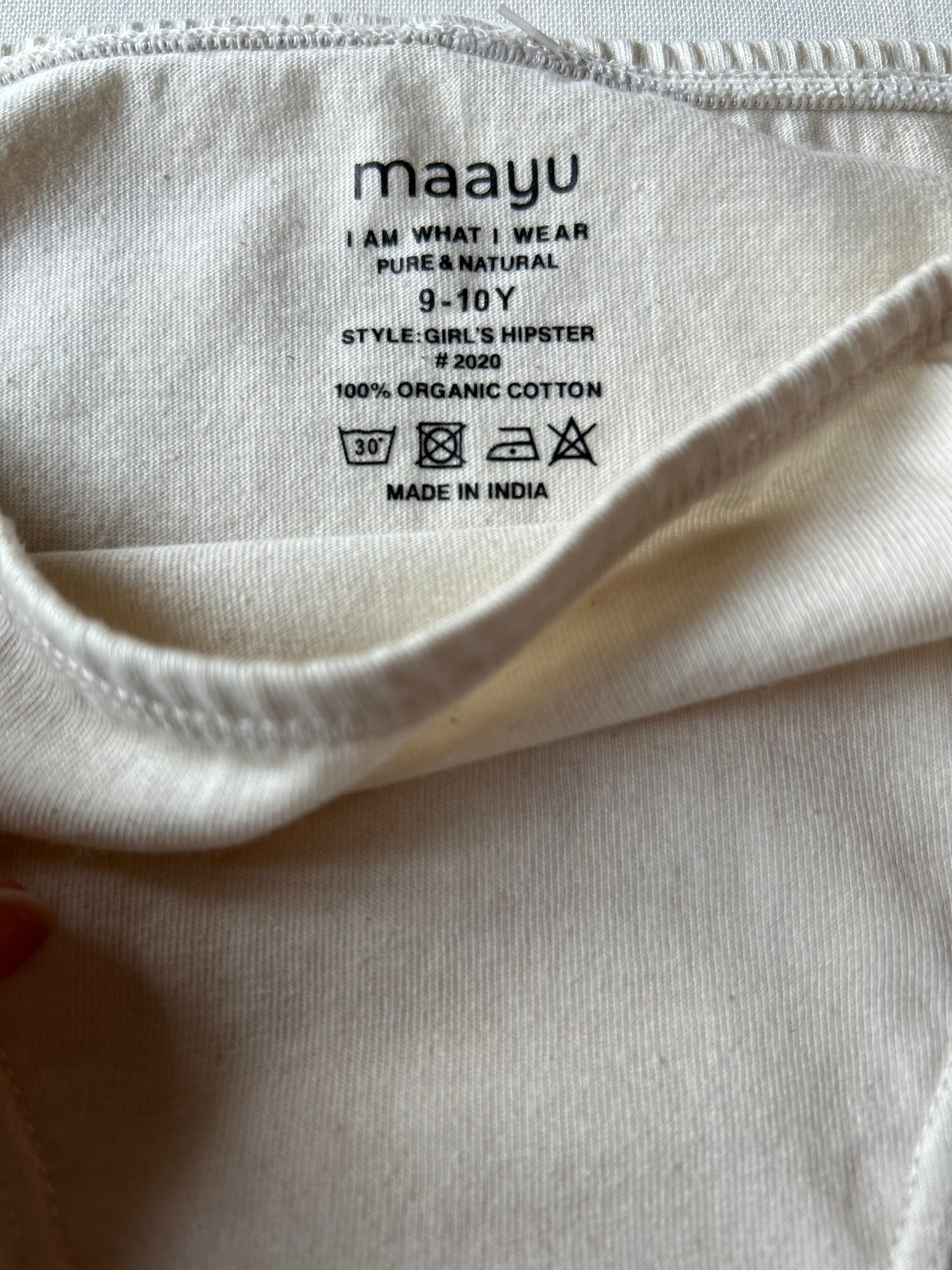 100% Organic Cotton Girls underwear |Girl's Panties |  Hipster - Clouds