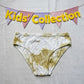 100% Girls' Organic Cotton Underwear | Girl's Panties | Pomegranate Splash Yellow