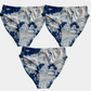 100% Women's Organic Cotton Underwear | Women's Panties | Hipster - Puddles | Pack of 3