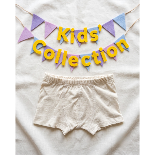 100% Organic Cotton Children's Boxer Briefs | Boys Boxer Briefs & Unisex Briefs
