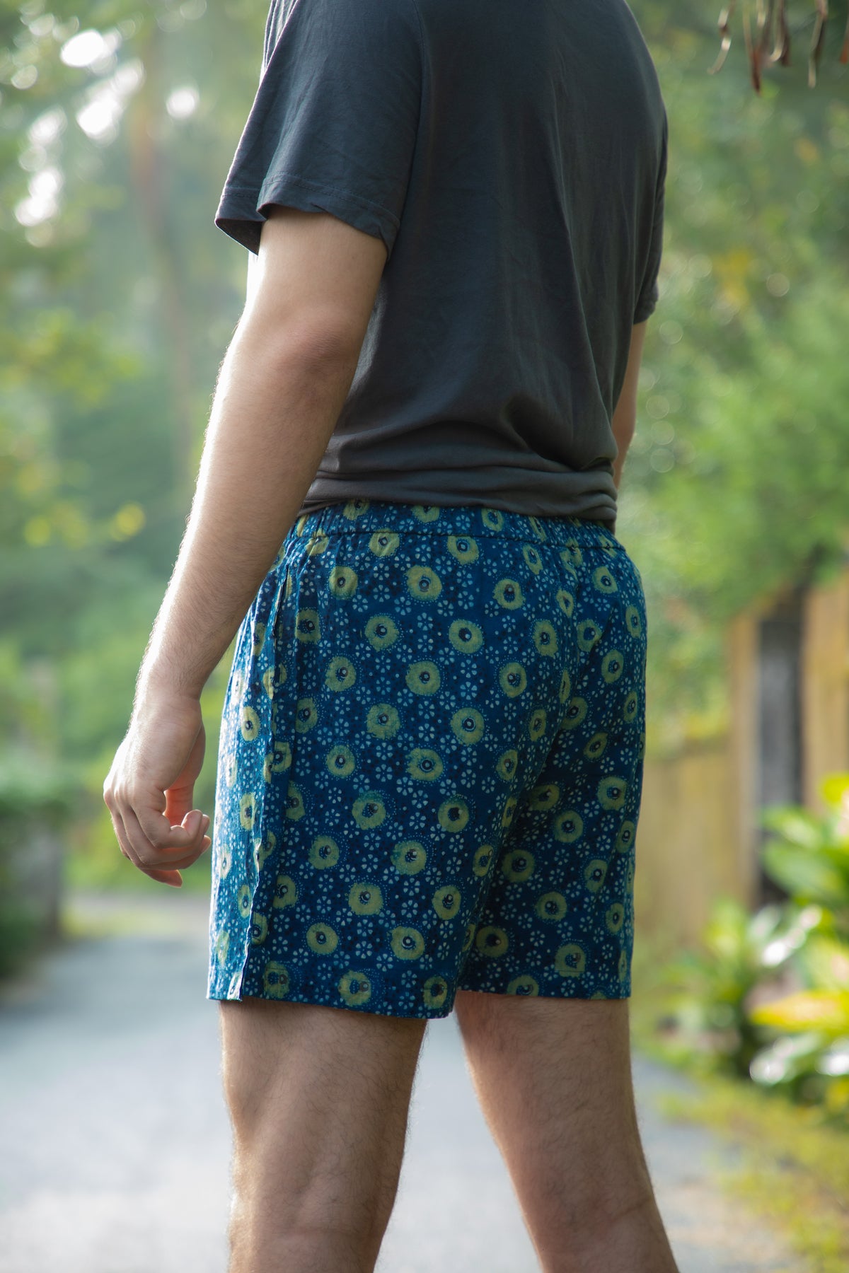 Men Women Unisex Organic Cotton Boxer Shorts | Block-printed Natural-dyed Boxers / Pure cotton | Mix Prints And Color |