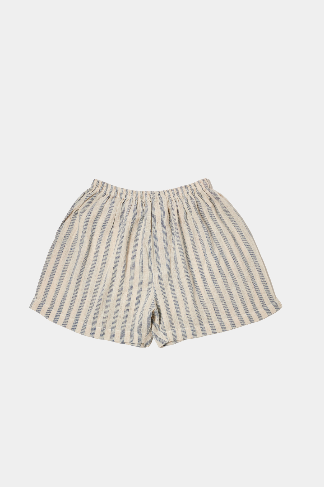 Kids 100%  Organic Cotton Natural-dyed Handloom Boxers | Blue stripes