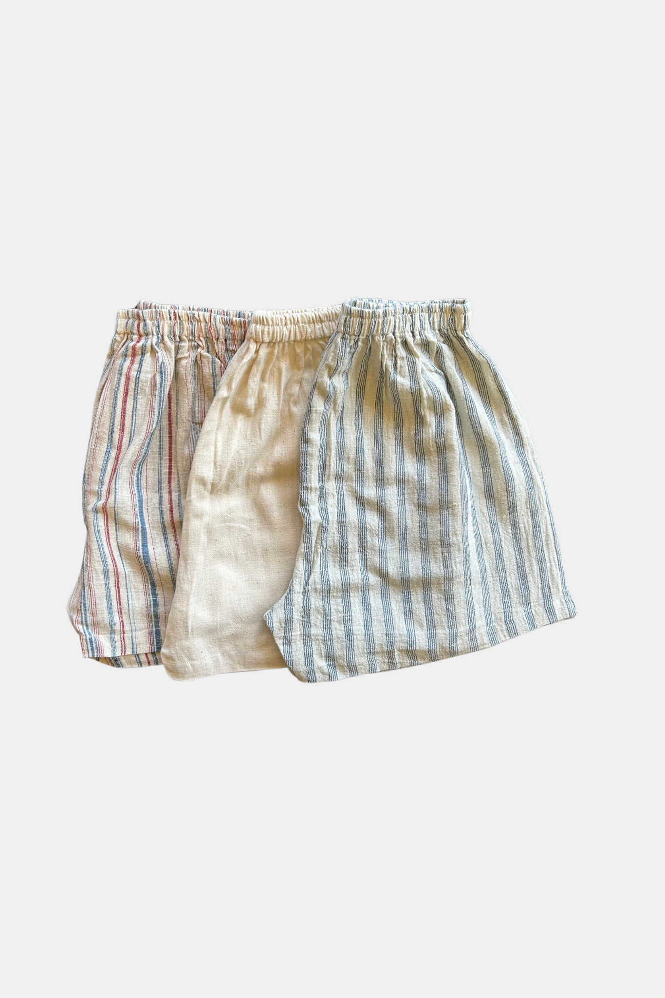 Mens Organic Cotton Boxer Shorts | Handloom and Natural dyed Boxers | Mix Colors Combo Pack of 3