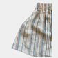 Kids 100% Organic Cotton Natural-dyed Handloom Boxers | Blue Red Stripes - Sunset