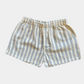 Kids 100%  Organic Cotton Natural-dyed Handloom Boxers | Blue stripes