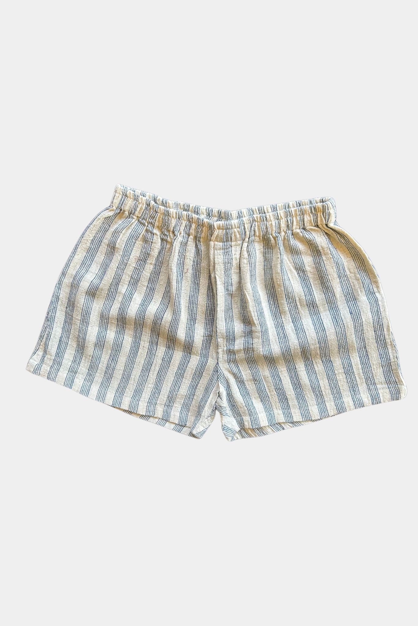 Kids 100%  Organic Cotton Natural-dyed Handloom Boxers | Blue stripes