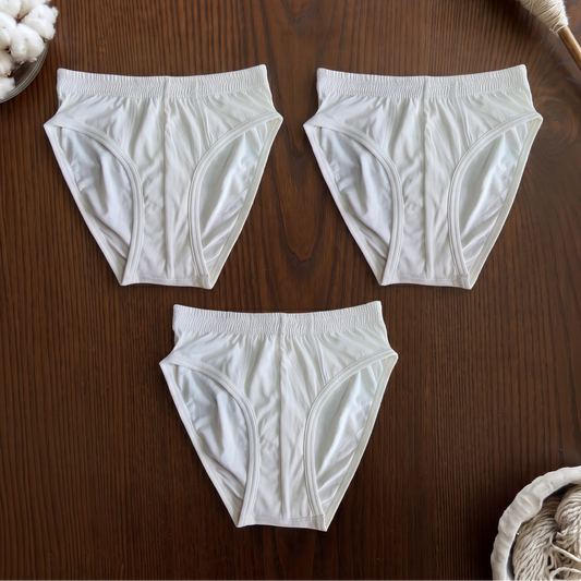 Men's Classic Brief - 100% Organic Cotton | Pack of 3